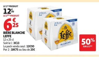 Bière blanche Leffe