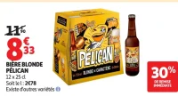 Bière blonde Pélican
