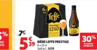 Bière Leffe Prestige