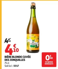 BIÈRE BLONDE CUVÉE DES JONQUILLES