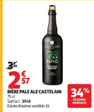 BIÈRE PALE ALE CASTELAIN