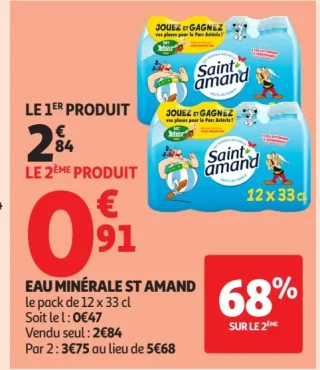 Eau Minérale Naturelle Saint Amand