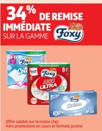Gamme de papier toilette et essuie-tout Foxy