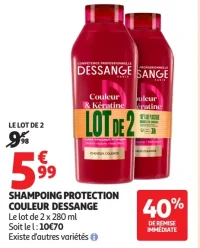 Shampoing Protection Couleur Dessange