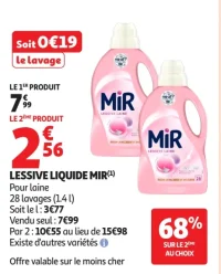 Lessive liquide Mir