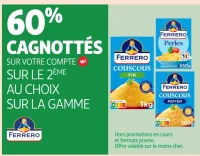 Couscous Ferrero (moyen / fin / perles)
