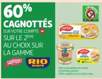 Gamme de conserves Saupiquet / Rio Mare