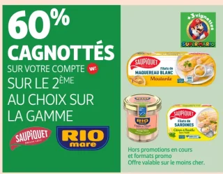 Gamme de conserves Saupiquet / Rio Mare