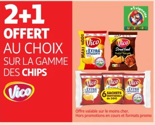 Gamme des chips Vico