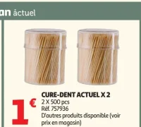 CURE-DENT ACTUEL X 2