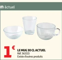 LE MUG 30 CL ACTUEL