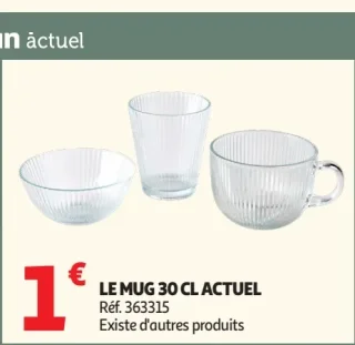 LE MUG 30 CL ACTUEL