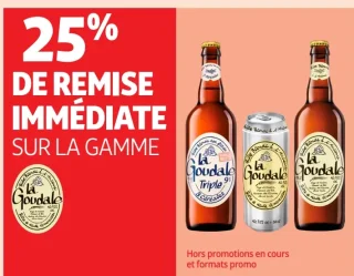 Gamme de bières La Goudale