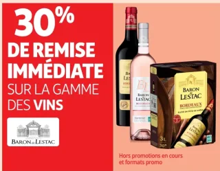 Gamme de vins Baron de Lestac
