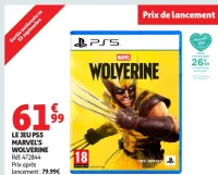 LE JEU PS5 MARVEL'S WOLVERINE