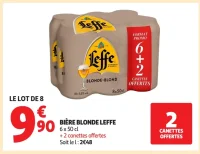 Bière blonde Leffe