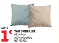 Taie d'oreiller