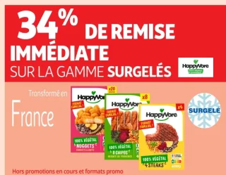 Gamme surgelés HappyVore