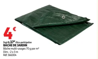 Bâche de jardin