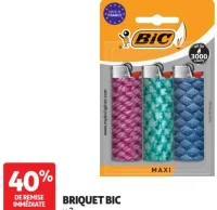 Briquet BIC Maxi x 3