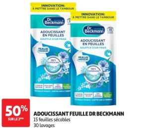 Adoucissant feuille Dr Beckmann