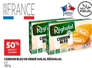 CORDON BLEU DE DINDE HALAL RÉGHALAL
