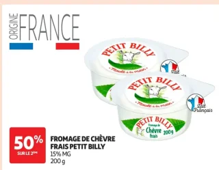 Fromage de chèvre frais Petit Billy