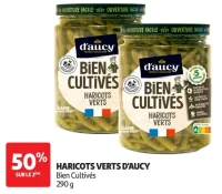 Haricots verts d'Aucy Bien Cultivés