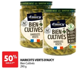 Haricots verts d'Aucy Bien Cultivés