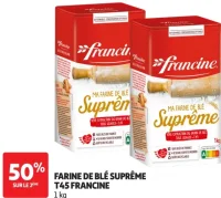 Farine de Blé Suprême T45 Francine