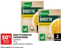 Risotto Pointe de Safran Knorr