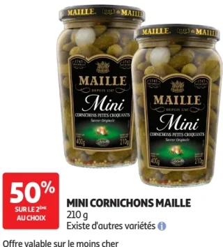 Mini Cornichons Maille