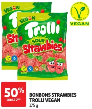 BONBONS STRAWBIES TROLLI VEGAN