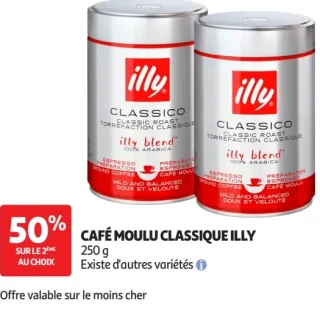 CAFÉ MOULU CLASSIQUE ILLY