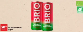 BIO BRIO MATE FRAISE CITRON