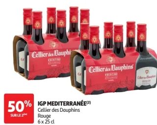 IGP Méditerranée Cellier des Dauphins Rouge