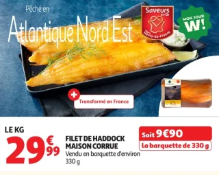 Filet de haddock Maison Corrue