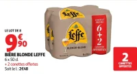 BIÈRE BLONDE LEFFE