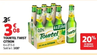 TOURTEL TWIST CITRON
