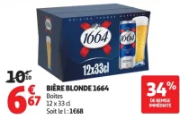 BIÈRE BLONDE 1664
