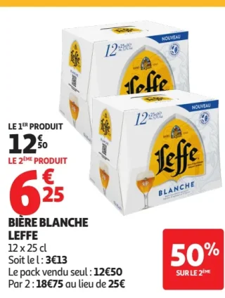 BIÈRE BLANCHE LEFFE