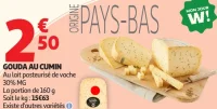 Gouda au Cumin