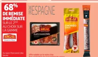 Gamme Charcuterie Argal (Plato Charcutería, Chorizo Doux, Fuet)