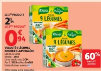 Velouté 9 Légumes Knorr & La Potagère