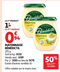 Mayonnaise Bénédicta