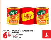 Ravioli à la sauce tomate Panzani