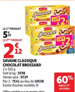 Savane classique chocolat Brossard