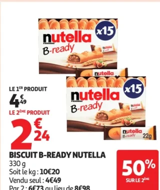 Biscuit B-Ready Nutella
