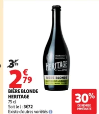 BIÈRE BLONDE HERITAGE