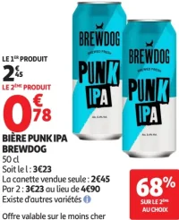 Bière Punk IPA Brewdog